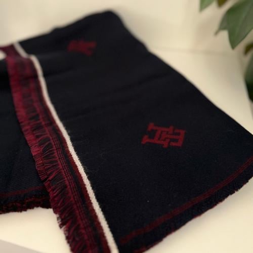 سكارف شال تومي هلفقر كحلي وعودي