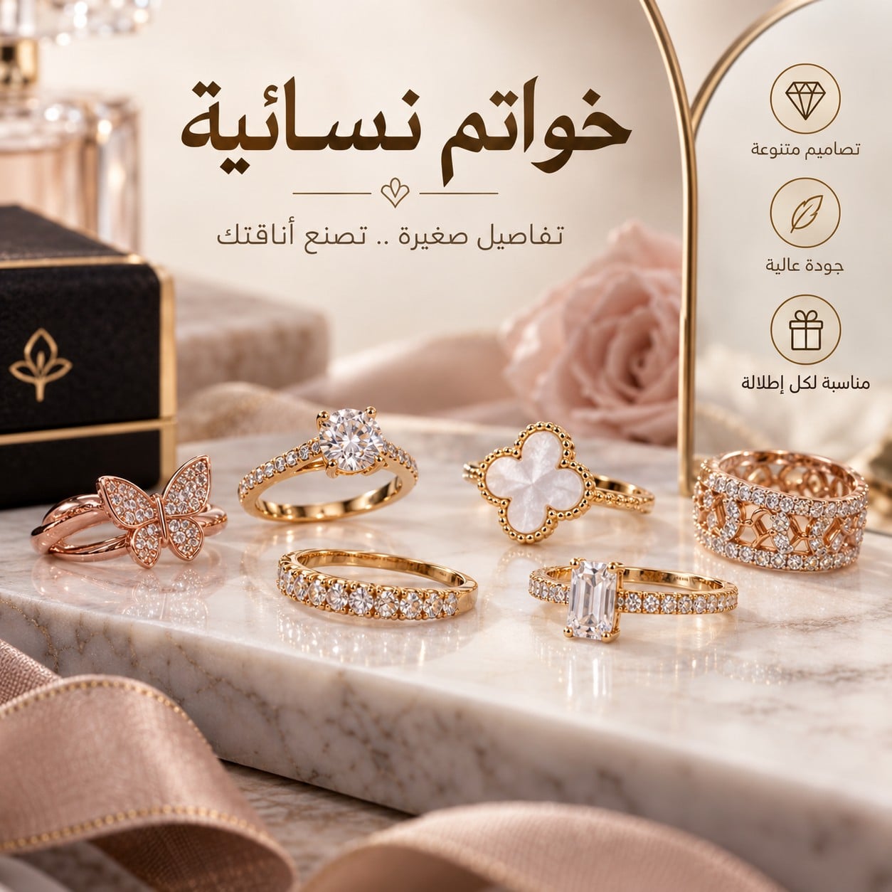 خواتم نسائية