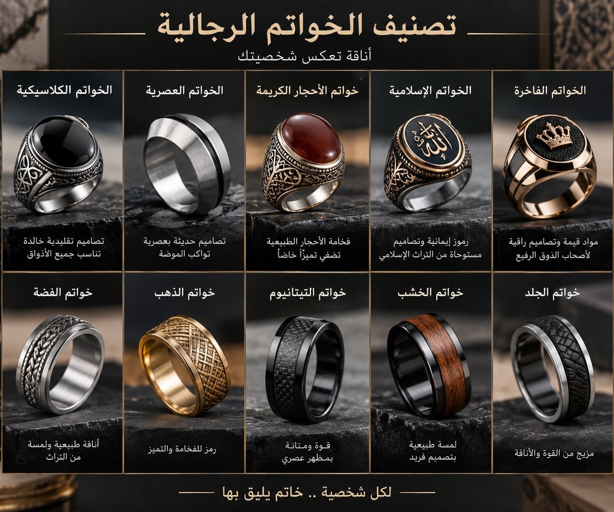 خواتم رجالية