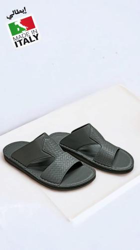 حذاء رجالي طبي ايطالي 100% R722-08 GREY