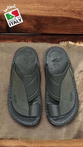 حذاء رجالي طبي ايطالي 100% R722-03 GREY