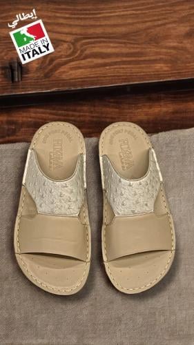 حذاء رجالي طبي ايطالي 100% R722-11 BEIGE