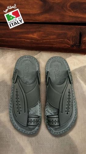 حذاء رجالي طبي ايطالي 100% R722-06 GREY