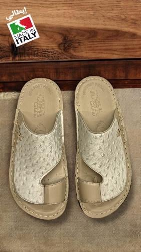 حذاء رجالي طبي ايطالي 100% R722-05 BEIGE