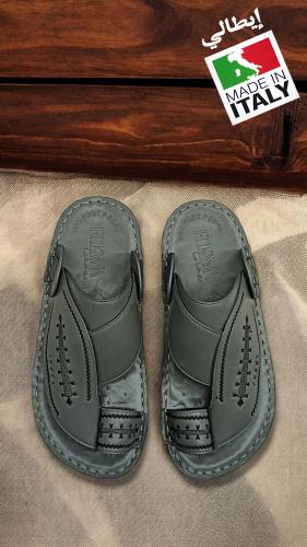 حذاء رجالي طبي ايطالي 100% R722-06 GREY