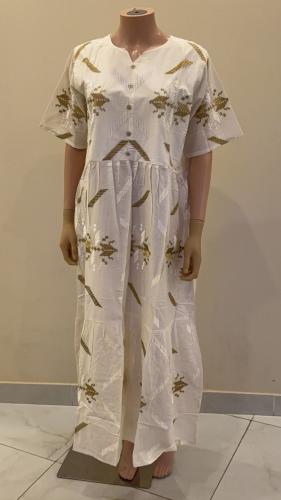 جلابية هنديه خامه قطن مقاسات M- L- XL- XXL