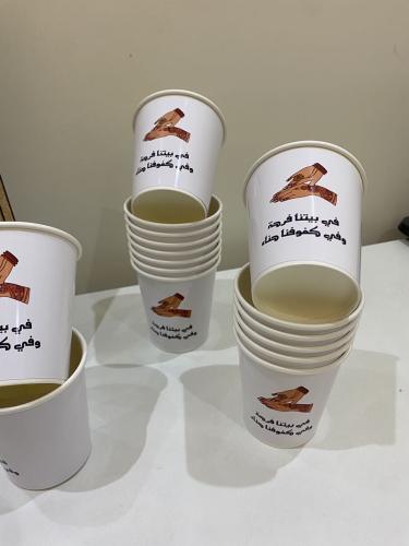 اكواب طباعة على حسب الطلب الحبة