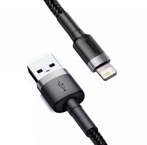 سك ايفون USB , قماش , Baseus