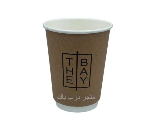 اكواب ورق ( 12 اونز دبل ) مع الطباعة خاص بك