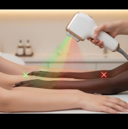 هل جهاز IPL آمن للبشرة الداكنة؟
