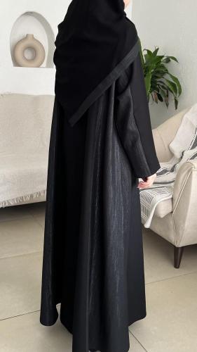 عباية كتان تفتة لماع