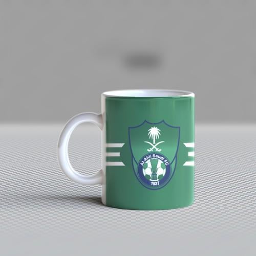 كوب شعار نادي الاهلي السعودي 2