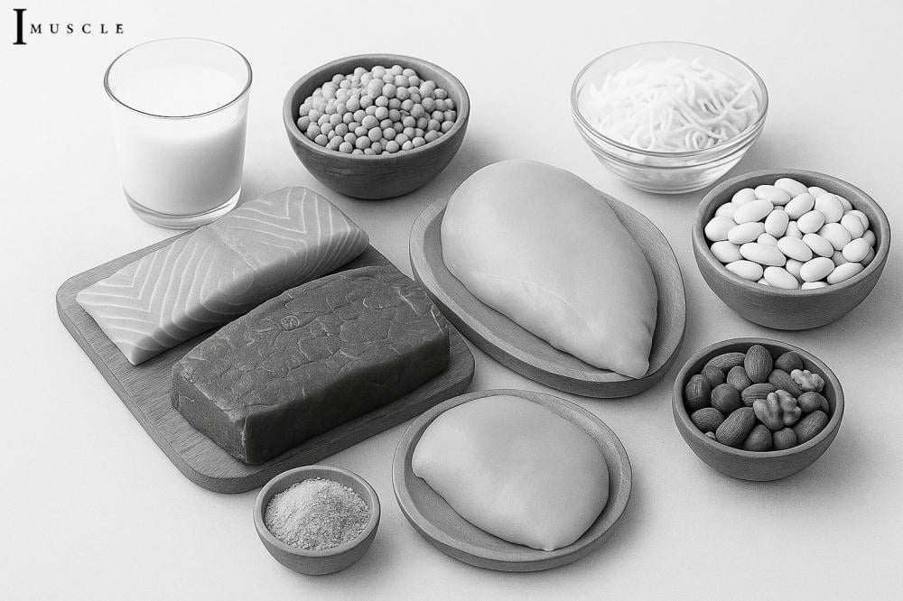 مكمل بروتين عالي الجودة للرياضيين لبناء العضلات وزيادة الطاقة