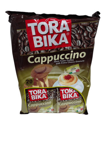 قهوة تورا بيكا كابتشينو محلاه اظرف 20*25جرام