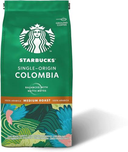 ستاربكس قهوة مطحونة كولومبيا وسط 200 جرام