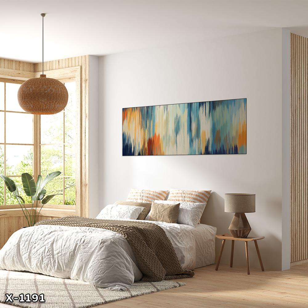 لوحة كانفس رسم تجريدي