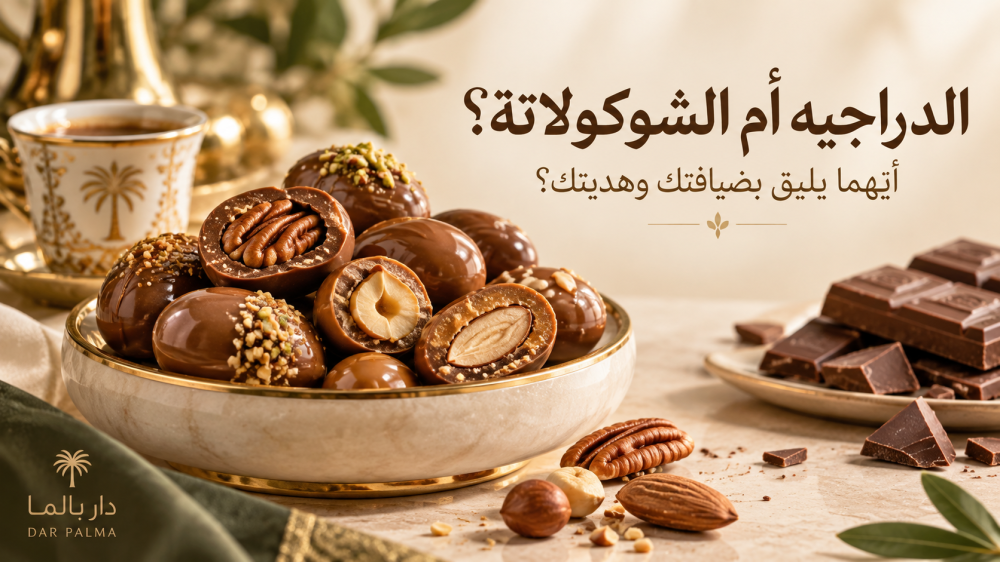 الفرق بين الدراجيه والشوكولاتة العادية