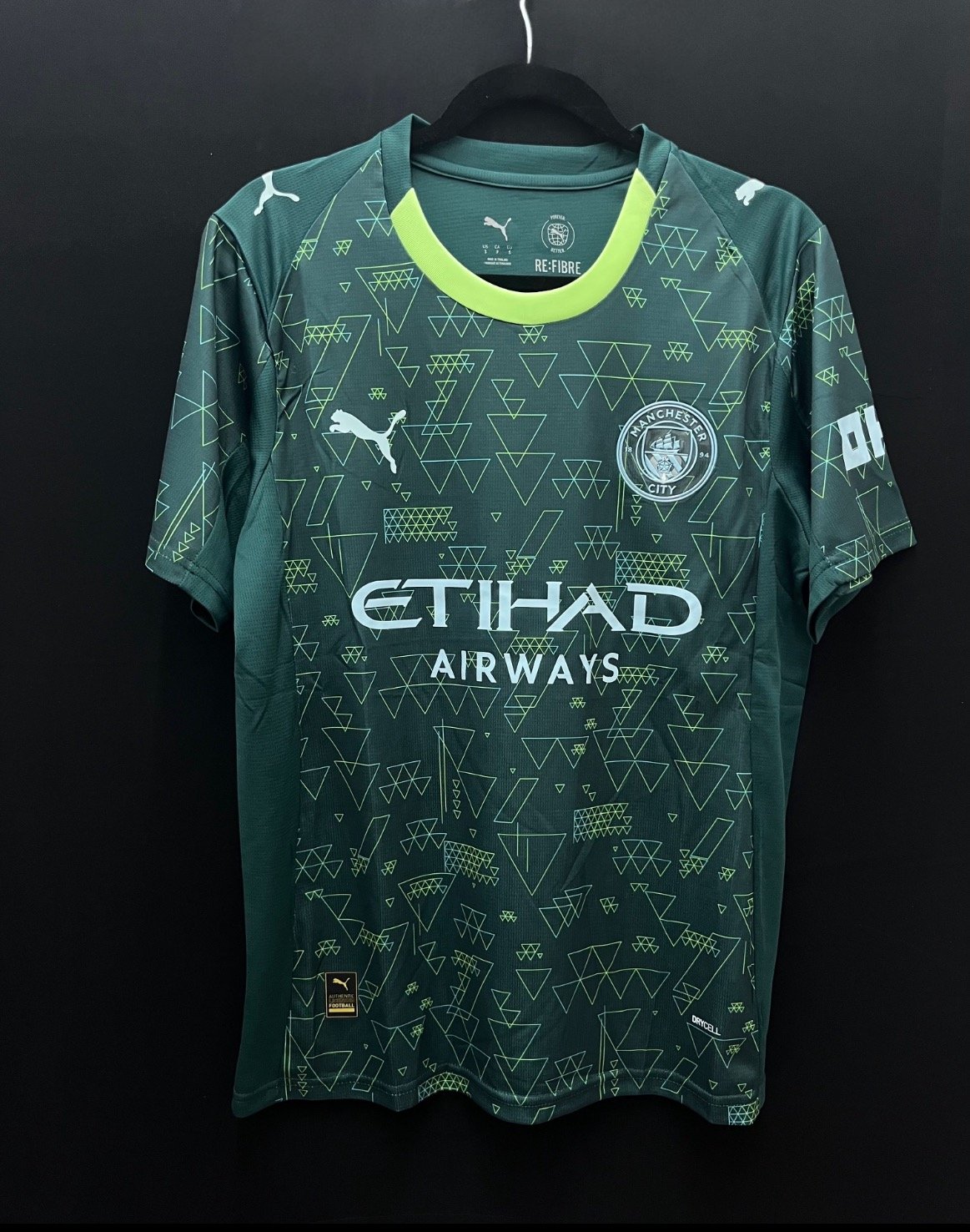 Camiseta Manchester City Verde 2025-2026