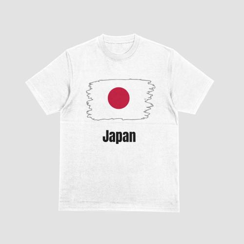 Japan Brushed Flag