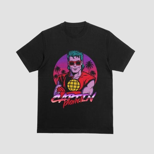 Retro Captin Planet