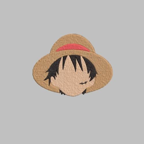 ملف تطريز luffy's face