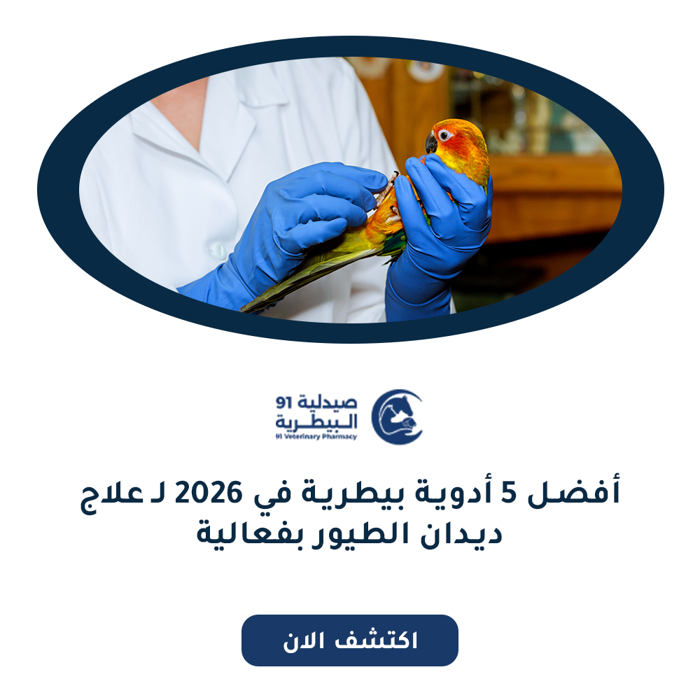علاج ديدان الطيور