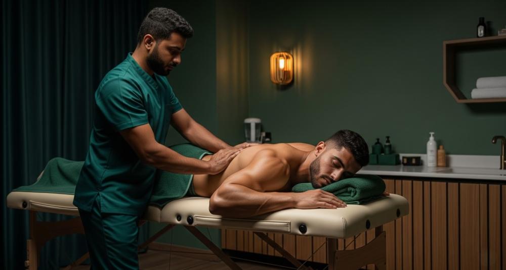 اهمية المساج الرياضي مساج لمسة عناية