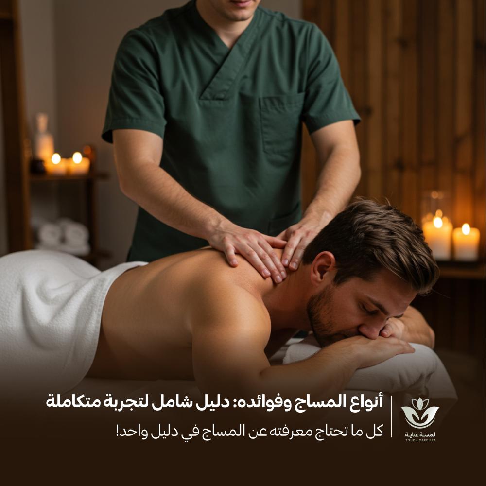 أنواع المساج وفوائده