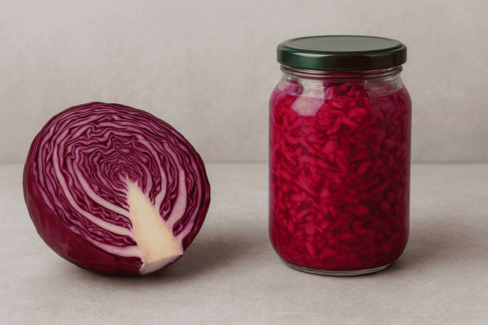 ملفوف مخمر طبيعي