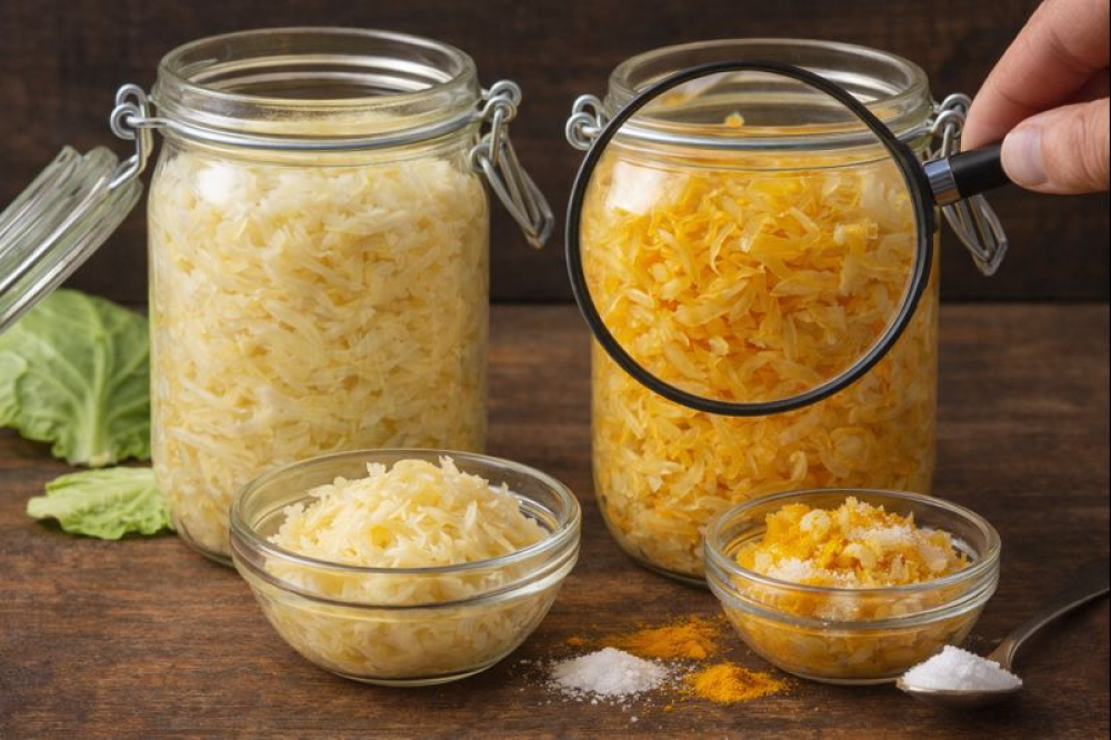 مخلل ملفوف مخمر طبيعي