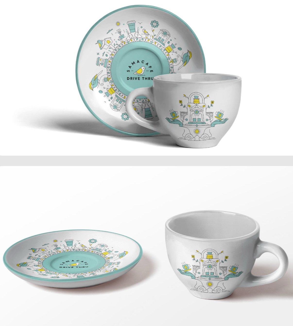 كوب اسبريسو 75 مل