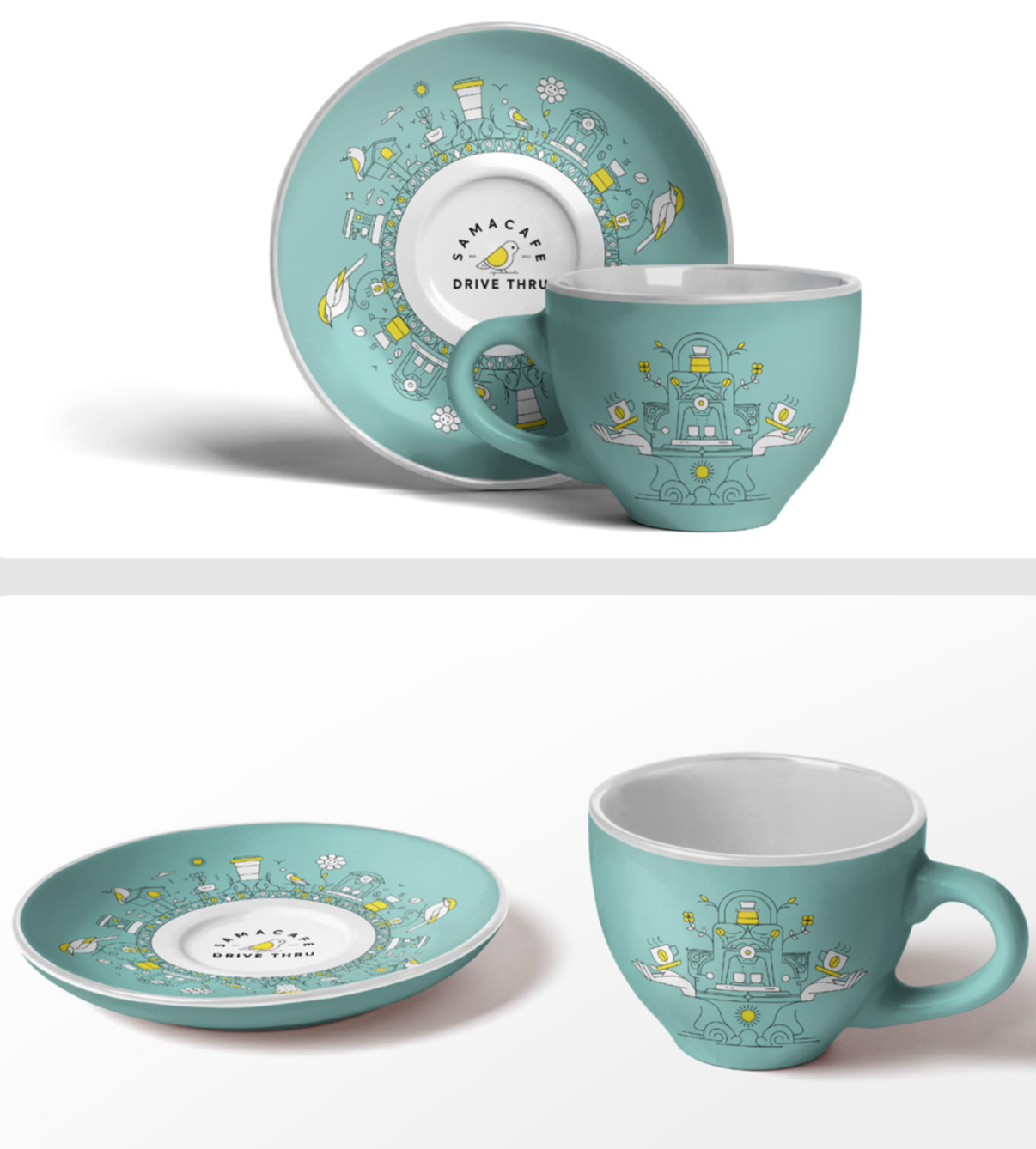 كوب اسبريسو 75 مل