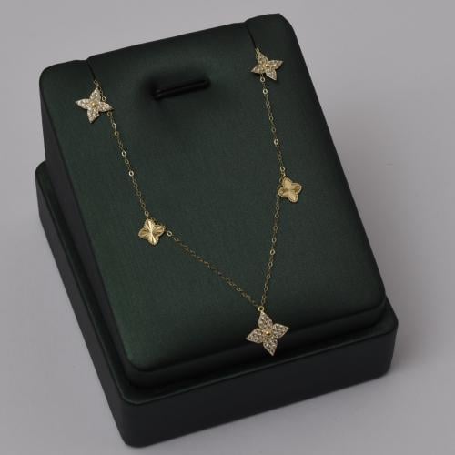 عقد ذهب عيار18