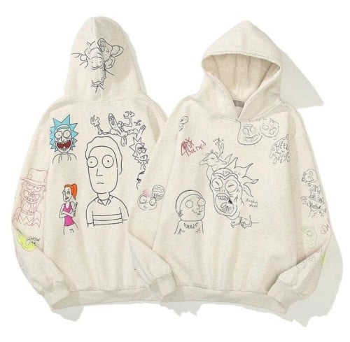 Rick And Morty Over-Sized Hoodie