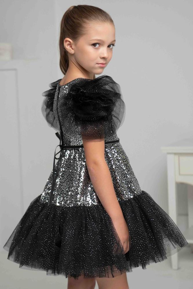 فستان اسود قصير