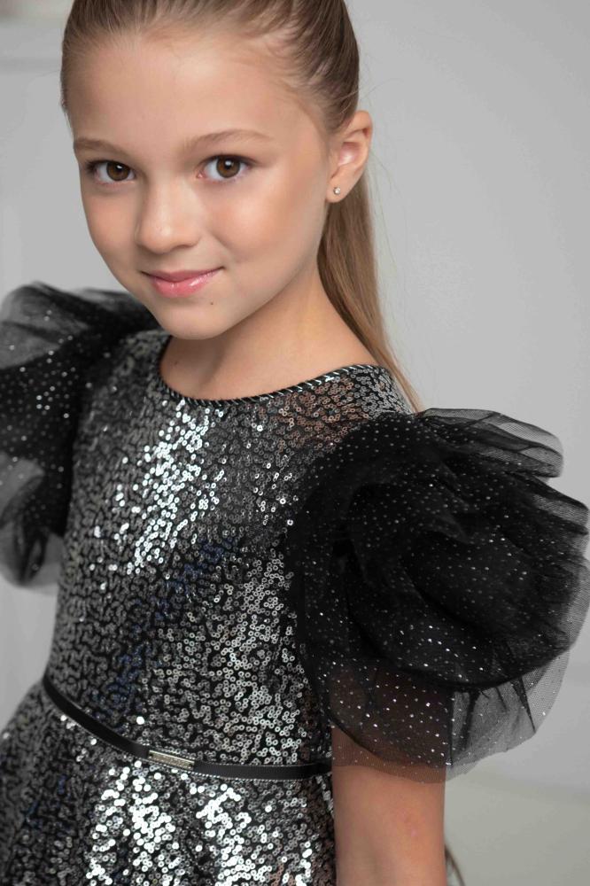 فستان اسود قصير