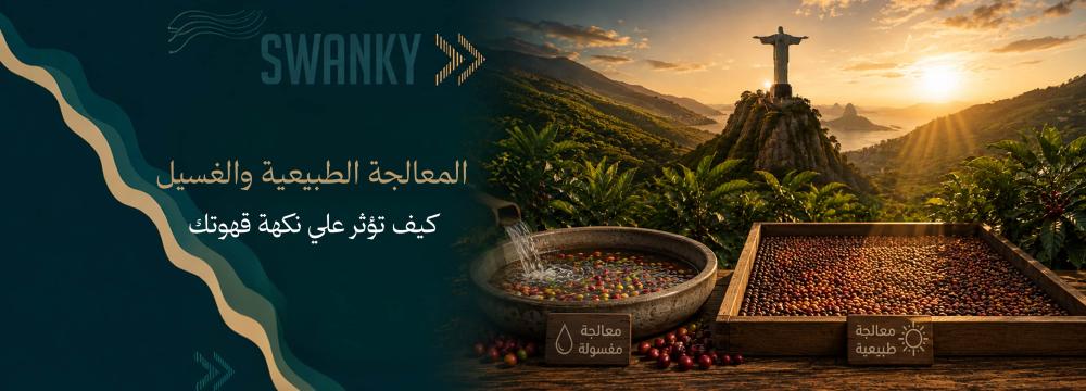 المعالجة الطبيعية والمعالجة المغسولة
