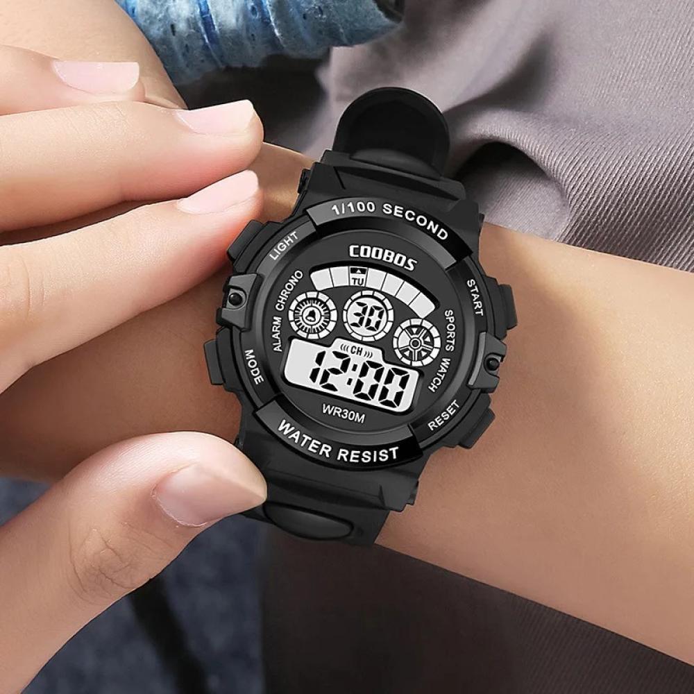 ساعة رياضية رقمية للأطفال من علامة Coolboss