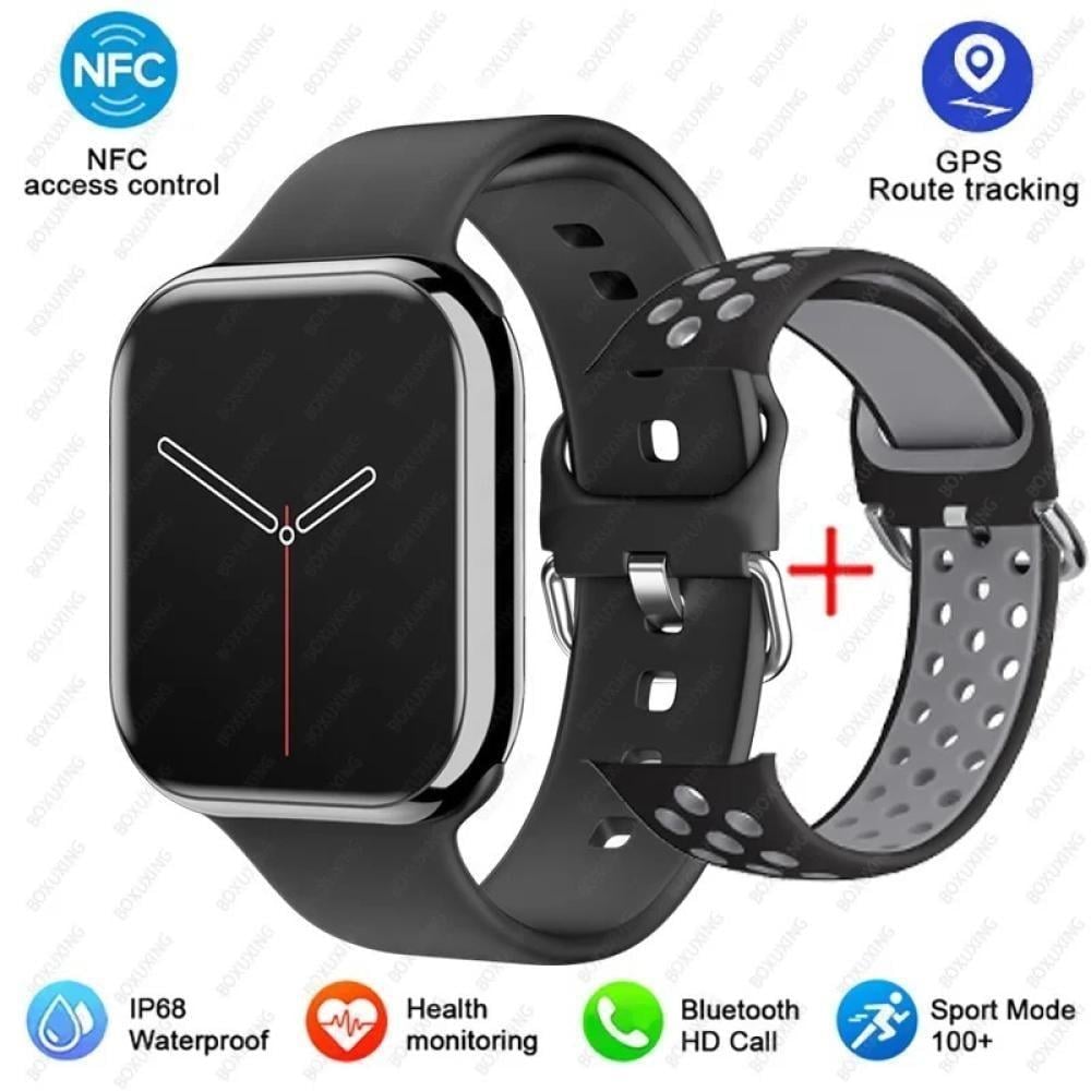 ساعة ذكية بشاشة AMOLED للرجال والنساء