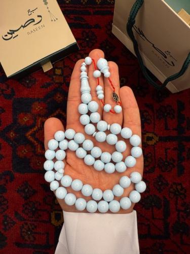 سبحة ضومنة لون سماوي