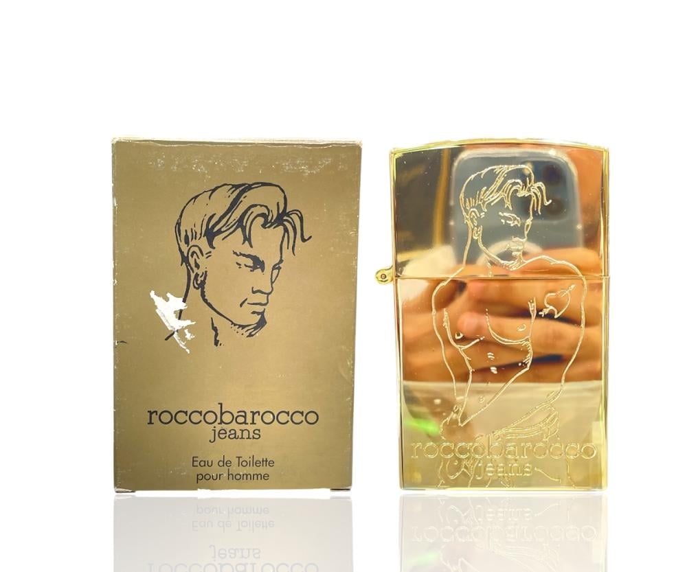 Rocco Barocco Gold Jeans perfume for men, Eau de Toilette, 75 ml