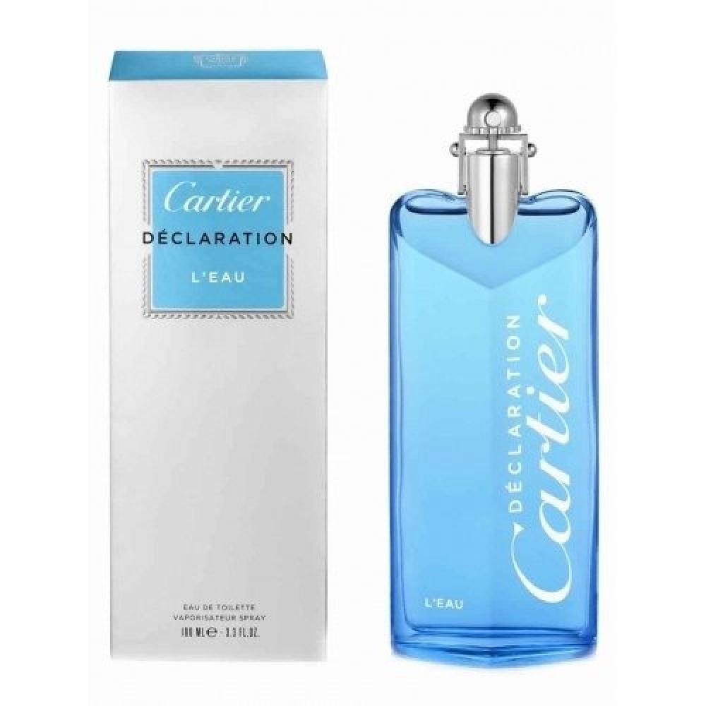 Cartier Declaration L'Eau Blue Eau de Toilette 100ml - متجر احساس