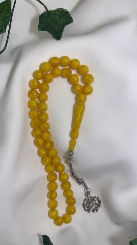 سبحة البكلايت الصفراء