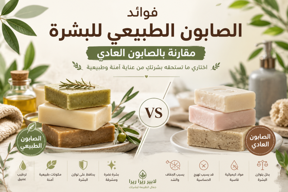 فوائد الصابون الطبيعي