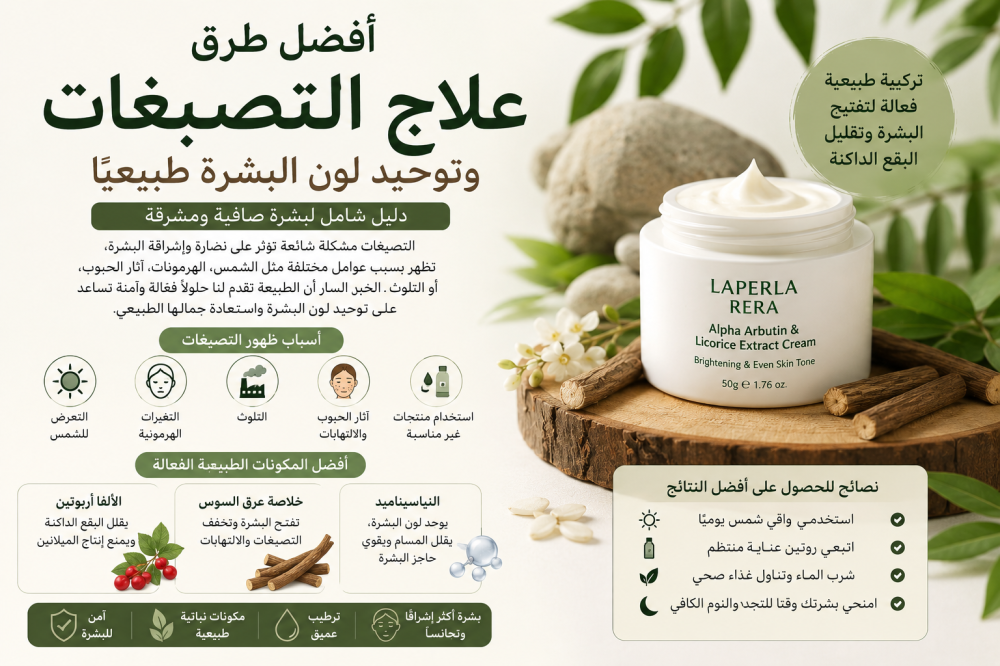 علاج التصبغات