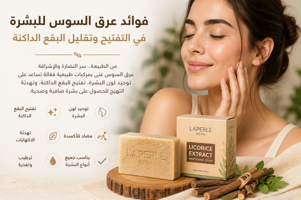 فوائد عرق السوس للبشرة