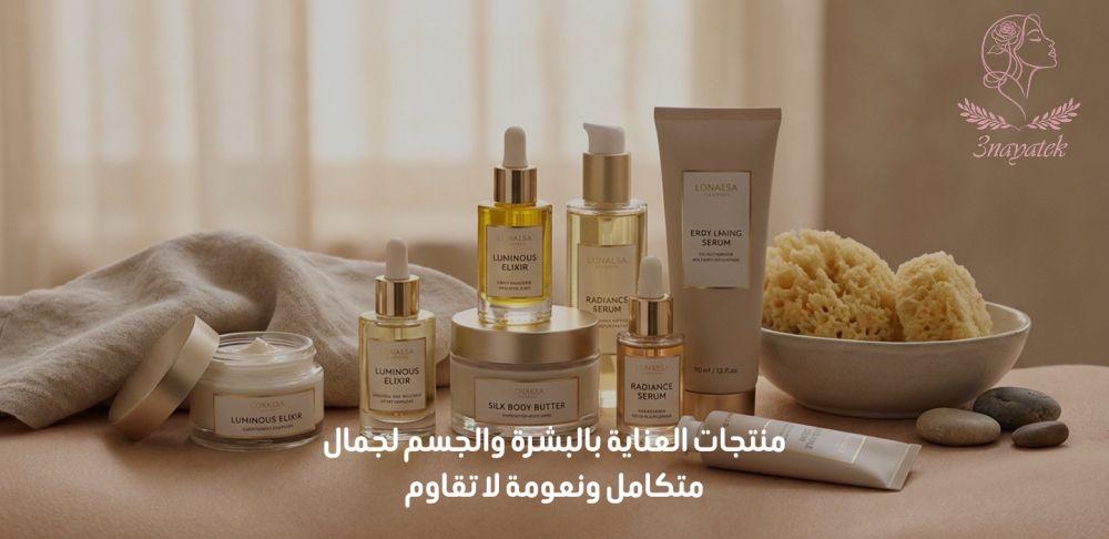 منتجات العناية بالبشرة والجسم
