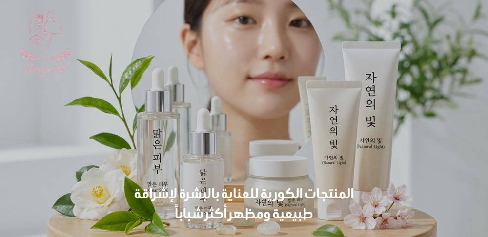 المنتجات الكورية للعناية بالبشرة