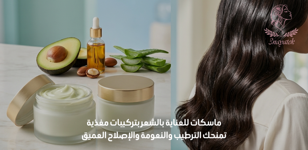 ماسكات للعناية بالشعر