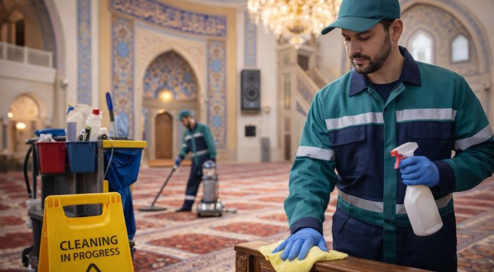 تنظيف المساجد